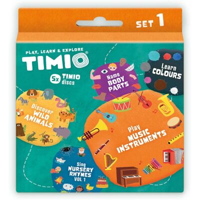 Timio TMD-01E Pedagogisk Leketøy - Discs, Barnerim, Instrumenter Timio TMD-01E Pedagogisk Leketøy - Discs, Barnerim, Instrumenter