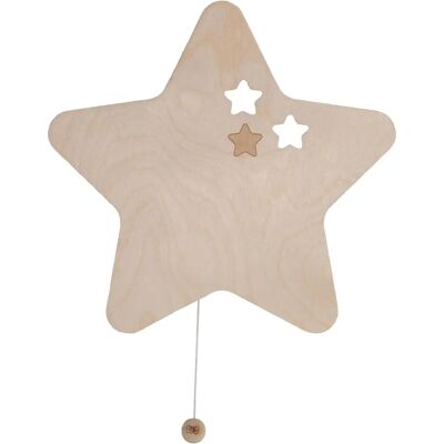 Applique Murale Baby's Only - Bois de bouleau FSC - Lumière chaude - Baby's Only Applique Murale Baby's Only - Bois de bouleau FSC - Lumière chaude - Baby's Only