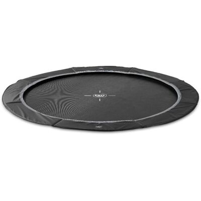 EXIT InTerra Zwart Bodentrampolin Ø 427cm - Trampoline voor kinderen EXIT InTerra Zwart Bodentrampolin Ø 427cm - Trampoline voor kinderen