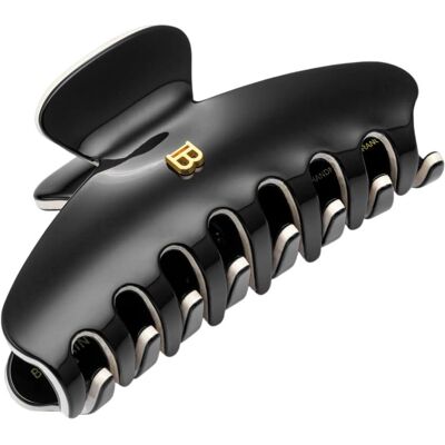 Pinces à cheveux Balmain noir et blanc - Élastique pour cheveux Pinces à cheveux Balmain noir et blanc - Élastique pour cheveux