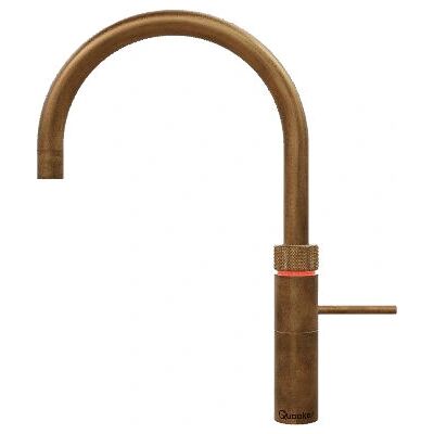 Quooker Fusion Ronde Messing - Keukenkraan - Warm, Koud, Kokend Quooker Fusion Ronde Messing - Keukenkraan - Warm, Koud, Kokend