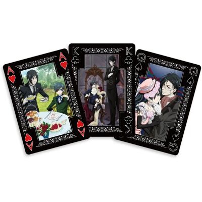 Sakami Black Butler Jeu de Cartes - 54 Cartes - Licence Officielle - Publicité Sakami Black Butler Jeu de Cartes - 54 Cartes - Licence Officielle - Publicité