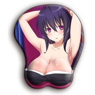 Tappetino per mouse in silicone Akeno di Sakami Merchandise - 3D - Licenza ufficiale Tappetino per mouse in silicone Akeno di Sakami Merchandise - 3D - Licenza ufficiale