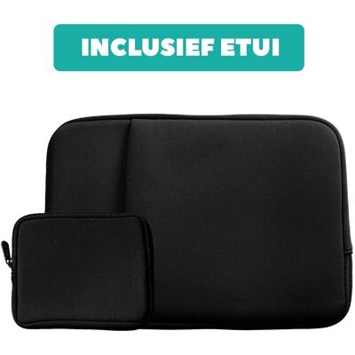 Coverzs - Laptop Sleeve - 15.6 inch - Zwart - Laptop Sleeve Coverzs - Laptop Sleeve - 15.6 inch - Zwart - Laptop Sleeve
