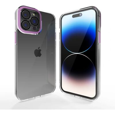 Coverzs - iPhone 12 Pro - Paars - Cameradeksel - Telefoonhoes Coverzs - iPhone 12 Pro - Paars - Cameradeksel - Telefoonhoes