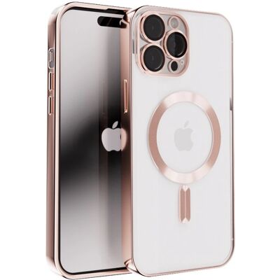 Coverzs - iPhone 12 Pro - Roze goud - MagSafe - Telefoonhoesje Coverzs - iPhone 12 Pro - Roze goud - MagSafe - Telefoonhoesje