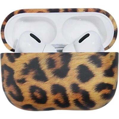 ShieldCase - Leopard AirPods Pro 2 Case - - Bruin - Case ShieldCase - Leopard AirPods Pro 2 Case - - Bruin - Case