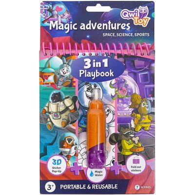 QwiToy 35159 Colouring Book - Kids Adventure QwiToy 35159 Colouring Book - Kids Adventure
