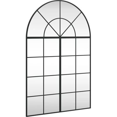 Maisonchic - Miroir mural - 80x120 cm - Noir - Publicité Maisonchic - Miroir mural - 80x120 cm - Noir - Publicité