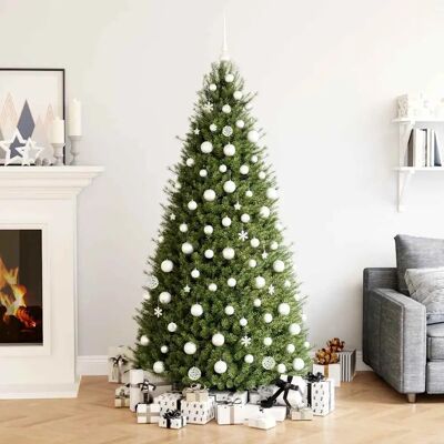 vidaXL 111 Stück Weihnachtskugeln Set Weiß Polystyrol - Weihnachtskugeln vidaXL 111 Stück Weihnachtskugeln Set Weiß Polystyrol - Weihnachtskugeln