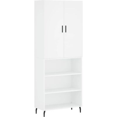 vidaXL Weiß 3-Schubladen Wohnzimmer Sideboard - Wohnzimmer Sideboard vidaXL Weiß 3-Schubladen Wohnzimmer Sideboard - Wohnzimmer Sideboard