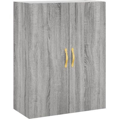 vidaXL Harmaa Sonoma korkeahylly - Säilytyskaappi - 69,5x34x180 cm vidaXL Harmaa Sonoma korkeahylly - Säilytyskaappi - 69,5x34x180 cm