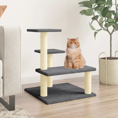 vidaXL Katzenbaum mit Sisalpfosten - Kratzbaum & Aktivitätszentrum vidaXL Katzenbaum mit Sisalpfosten - Kratzbaum & Aktivitätszentrum