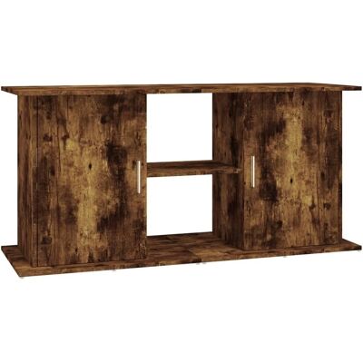 vidaXL Røget eg akvariesæt 121x41x58 cm - Fisketankstøtte vidaXL Røget eg akvariesæt 121x41x58 cm - Fisketankstøtte