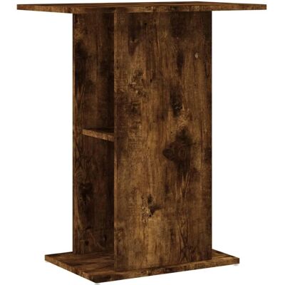 vidaXL Gerookt Eichen Aquariumständer - 60,5x36x72,5 cm - Fischtank Schrank vidaXL Gerookt Eichen Aquariumständer - 60,5x36x72,5 cm - Fischtank Schrank