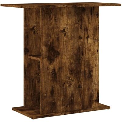 vidaXL Røgfarvet eg akvariestativ - 75x36x72.5 cm Akvarie Støtte vidaXL Røgfarvet eg akvariestativ - 75x36x72.5 cm Akvarie Støtte