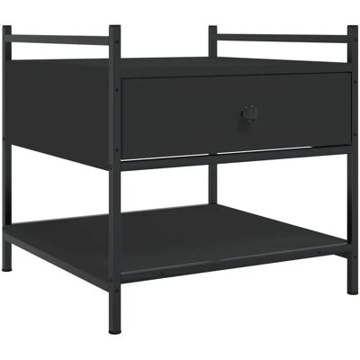 vidaXL Schwarzer Couchtisch - 50x50x50 cm - Kaffeetisch, Beistelltisch, Sofatisch vidaXL Schwarzer Couchtisch - 50x50x50 cm - Kaffeetisch, Beistelltisch, Sofatisch