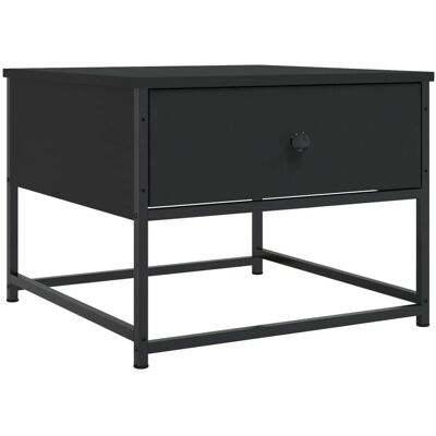 vidaXL 833975 Couchtisch - Engineered Holz - Schwarz - 51x51x40 cm vidaXL 833975 Couchtisch - Engineered Holz - Schwarz - 51x51x40 cm