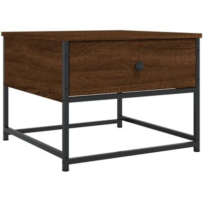 vidaXL Couchtisch Eiche Braun - Beistelltisch vidaXL Couchtisch Eiche Braun - Beistelltisch