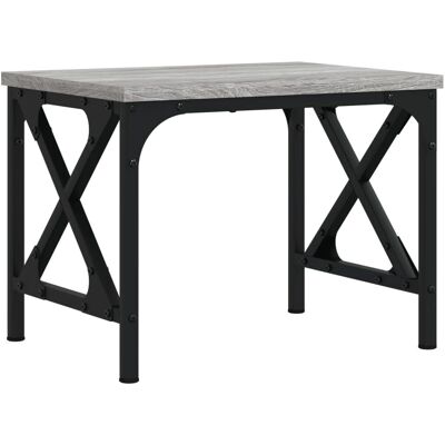 vidaXL Grauer Sonoma Druckerständer Schreibtischorganizer - Druckerständer vidaXL Grauer Sonoma Druckerständer Schreibtischorganizer - Druckerständer