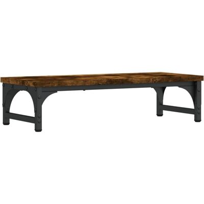 Support pour Moniteur Chêne Fumé vidaXL 55x23x14 cm - Écran & Imprimante Support pour Moniteur Chêne Fumé vidaXL 55x23x14 cm - Écran & Imprimante
