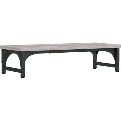 vidaXL Sonoma Gris 55x23x14 cm Support pour moniteur - Support d'écran vidaXL Sonoma Gris 55x23x14 cm Support pour moniteur - Support d'écran