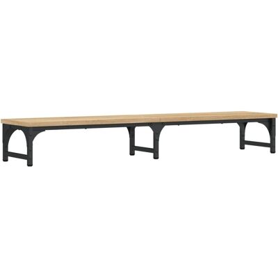 Soporte de Monitor Sonoma Roble vidaXL - 105x23x15.5 cm Soporte de Monitor Sonoma Roble vidaXL - 105x23x15.5 cm