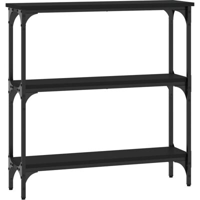 vidaXL 834025 Zwarte console tafel - Bijzettafel vidaXL 834025 Zwarte console tafel - Bijzettafel