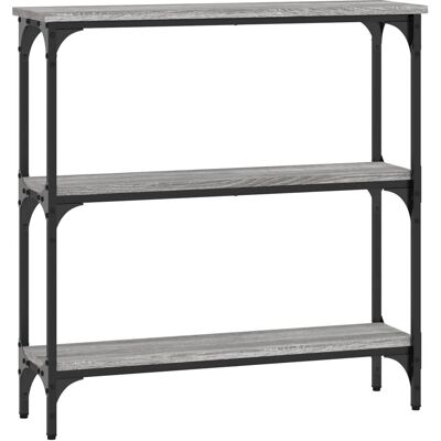 vidaXL Konsole Grau Sonoma 100x22,5x75 cm Engineered Wood - Beistelltisch vidaXL Konsole Grau Sonoma 100x22,5x75 cm Engineered Wood - Beistelltisch