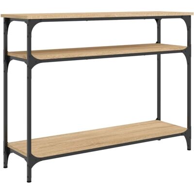 vidaXL Sonoma Eichen Konsole 100x29x75 cm - Konsole vidaXL Sonoma Eichen Konsole 100x29x75 cm - Konsole