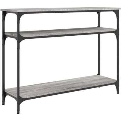 vidaXL Graues Sonoma Konsolentisch - Beistelltisch - Flurständer - 100x29x75 cm vidaXL Graues Sonoma Konsolentisch - Beistelltisch - Flurständer - 100x29x75 cm