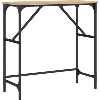 vidaXL Sonoma Eichen Konsole - Beistelltisch - Flur vidaXL Sonoma Eichen Konsole - Beistelltisch - Flur