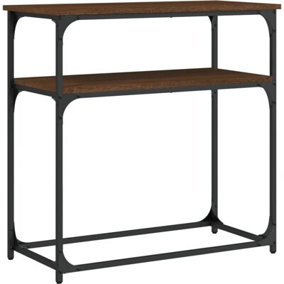 vidaXL 834074 Brauner Eichen-Konsolentisch - Tisch vidaXL 834074 Brauner Eichen-Konsolentisch - Tisch