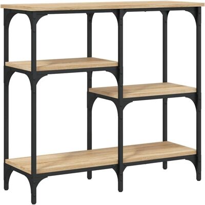 Maisonchic - Sonoma Eichen-Konsole - 80x29x75 cm Maisonchic - Sonoma Eichen-Konsole - 80x29x75 cm