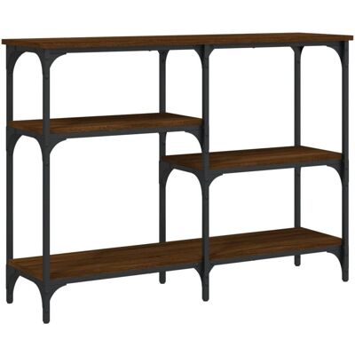 vidaXL Konsole Tisch Braun Eiche 102x29x75 cm - Beistelltisch vidaXL Konsole Tisch Braun Eiche 102x29x75 cm - Beistelltisch