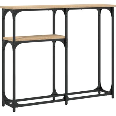 vidaXL 834096 Sonoma Eiche Konsole - Kaffee Beistelltisch vidaXL 834096 Sonoma Eiche Konsole - Kaffee Beistelltisch