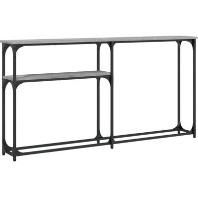 vidaXL Konsolentisch Grey Sonoma 145x22,5x75 cm - Beistelltisch vidaXL Konsolentisch Grey Sonoma 145x22,5x75 cm - Beistelltisch