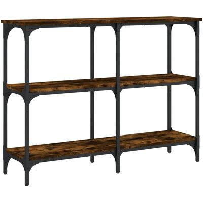 vidaXL 834102 Salontafel van gerookt eikenhout - Bijzet- /Eindtafel vidaXL 834102 Salontafel van gerookt eikenhout - Bijzet- /Eindtafel