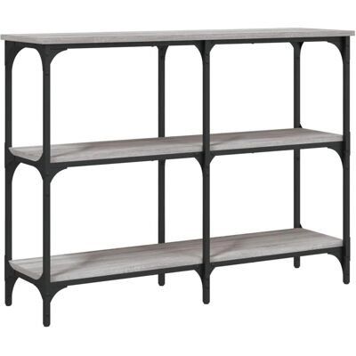 vidaXL Graues Sonoma Konsolentisch - 100x29x75 cm - Flur Tisch vidaXL Graues Sonoma Konsolentisch - 100x29x75 cm - Flur Tisch