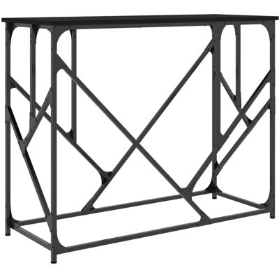 vidaXL Konsole Schwarz 100x40x80 cm Holzwerkstoff - Konsole Tisch vidaXL Konsole Schwarz 100x40x80 cm Holzwerkstoff - Konsole Tisch