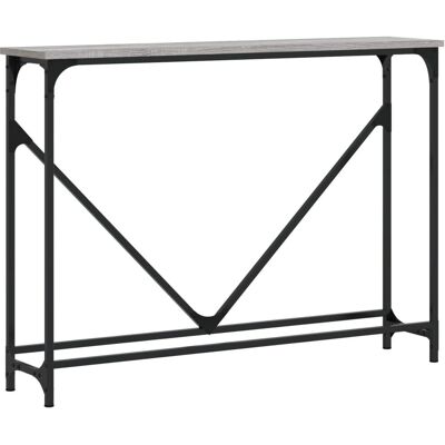 vidaXL Graue Sonoma Konsolentisch - Kaffee/Beistell-/Endtisch vidaXL Graue Sonoma Konsolentisch - Kaffee/Beistell-/Endtisch