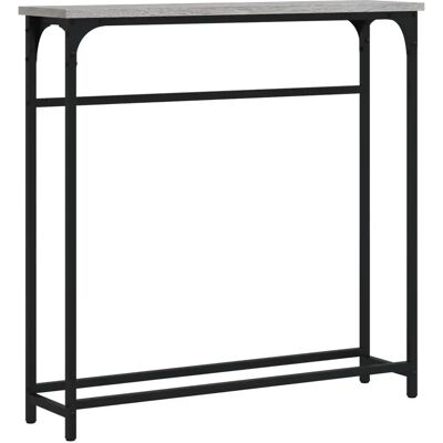 vidaXL Konsolentisch Grau Sonoma 75x19,5x75 cm - Tisch vidaXL Konsolentisch Grau Sonoma 75x19,5x75 cm - Tisch