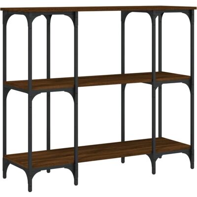 vidaXL Konsole Tisch Braun Eiche 102x35x90 cm - Beistelltisch, Couch Table vidaXL Konsole Tisch Braun Eiche 102x35x90 cm - Beistelltisch, Couch Table