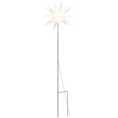 vidaXL Weiß Faltbare LED Christsterne - Weihnachtslicht vidaXL Weiß Faltbare LED Christsterne - Weihnachtslicht