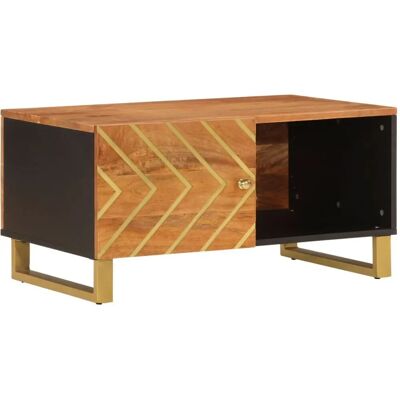 vidaXL 356787 Couchtisch Braun und Schwarz - Coffee Table vidaXL 356787 Couchtisch Braun und Schwarz - Coffee Table