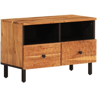 vidaXL 356856 Massivholz Akazie TV-Schrank - Geräumiger Stauraum - Modernes Design vidaXL 356856 Massivholz Akazie TV-Schrank - Geräumiger Stauraum - Modernes Design