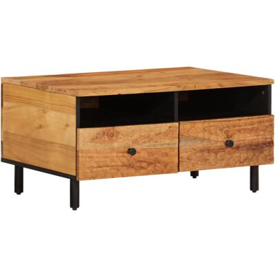 vidaXL 356868 Natürlicher Akazien Couchtisch - Couchtisch vidaXL 356868 Natürlicher Akazien Couchtisch - Couchtisch