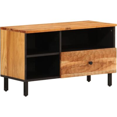 vidaXL TV-Schrank 80x33x46 cm - Massivholz Mango - Akazie vidaXL TV-Schrank 80x33x46 cm - Massivholz Mango - Akazie