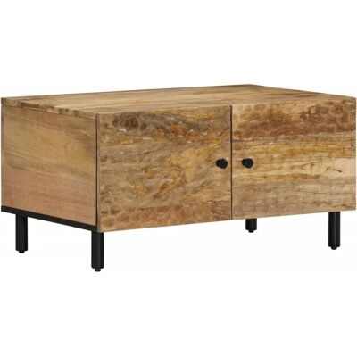 vidaXL Couchtisch 80x50x40 cm Massivholz Akazie - Couchtisch vidaXL Couchtisch 80x50x40 cm Massivholz Akazie - Couchtisch