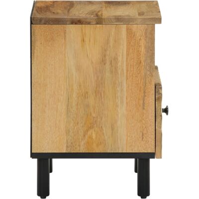 vidaXL Nachttisch mit massivem Mangoholz - Nachttisch vidaXL Nachttisch mit massivem Mangoholz - Nachttisch